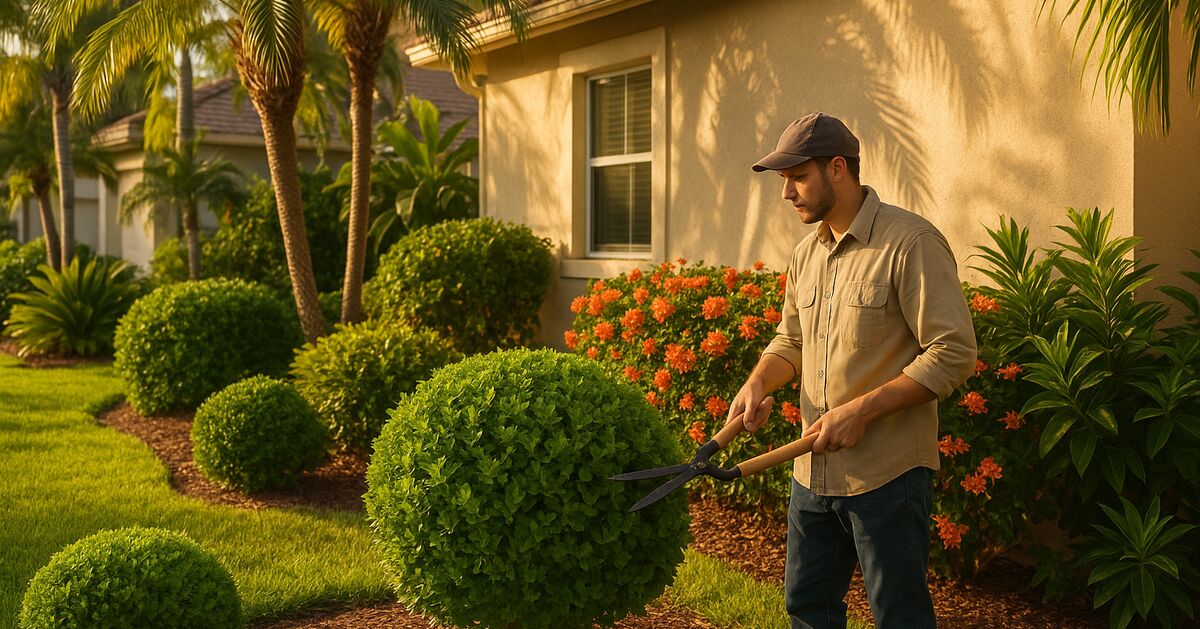 Hedge trimming timing mistakes that damage Florida shrubs