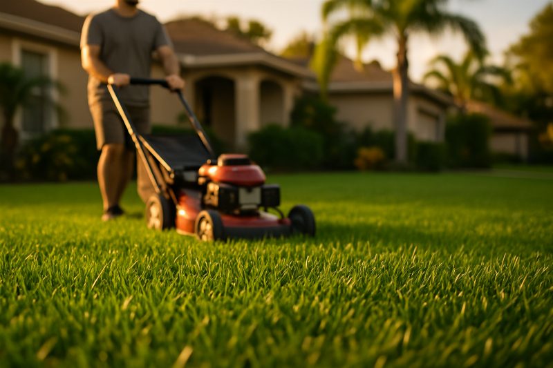 The Right Mowing Height for St. Augustine Grass in Southwest Florida